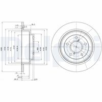 COMLINE ADC0809 - Disco de freno - Comline