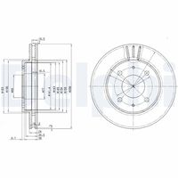 COMLINE ADC0333V - Disco de freno - Comline