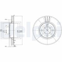 COMLINE ADC1218V - Disco de freno - Comline