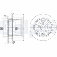 BREMBO 08589810 - Disco de freno - PRIME LINE