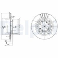 COMLINE ADC0362V - Disco de freno - Comline