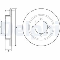 COMLINE ADC0355 - Disco de freno - Comline