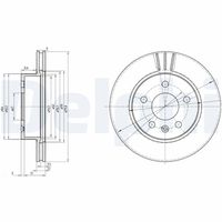 COMLINE ADC1608V - Disco de freno - Comline