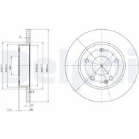 COMLINE ADC1606 - Disco de freno - Comline