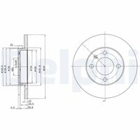 COMLINE ADC3007 - Disco de freno