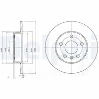 COMLINE ADC1121 - Disco de freno - Comline