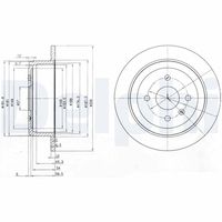 COMLINE ADC1014 - Disco de freno - Comline