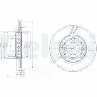 BLUE PRINT ADV184376 - Disco de freno