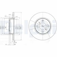 COMLINE ADC0918 - Disco de freno - Comline