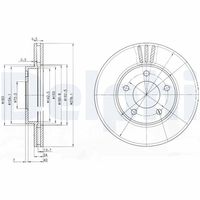 COMLINE ADC0442V - Disco de freno - Comline