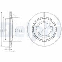 COMLINE ADC0917V - Disco de freno - Comline