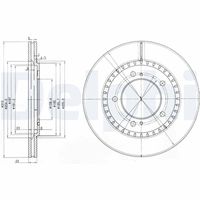 COMLINE ADC0917V - Disco de freno - Comline