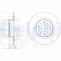 COMLINE ADC1831 - Disco de freno - Comline