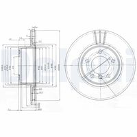 COMLINE ADC1737V - Disco de freno - Comline