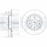 BREMBO 08A11211 - Disco de freno - PRIME LINE - UV Coated