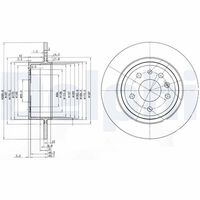 COMLINE ADC1122 - Disco de freno - Comline