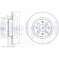 COMLINE ADC1818 - Disco de freno - Comline