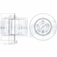COMLINE ADC1731 - Disco de freno - Comline
