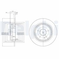 COMLINE ADC1628 - Disco de freno - Comline