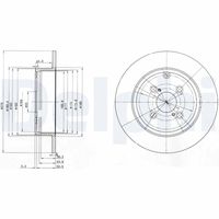 BREMBO 08A33711 - Disco de freno - PRIME LINE - UV Coated