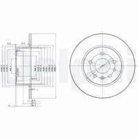 COMLINE ADC1127V - Disco de freno