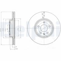 COMLINE ADC2907V - Disco de freno - Comline