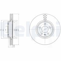 COMLINE ADC2907V - Disco de freno - Comline