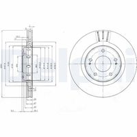 COMLINE ADC2732 - Disco de freno - Comline