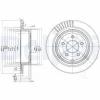 COMLINE ADC0271V - Disco de freno - Comline