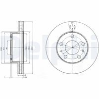 BLUE PRINT ADP154328 - Disco de freno