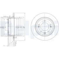 COMLINE ADC1092V - Disco de freno - Comline