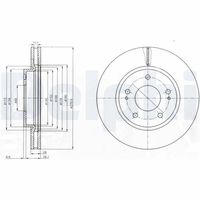 COMLINE ADC0371 - Disco de freno - Comline