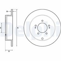 COMLINE ADC1586 - Disco de freno - Comline