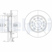 COMLINE ADC1446 - Disco de freno - COATED
