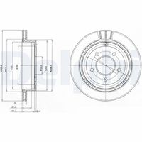 BLUE PRINT ADM54388 - Disco de freno