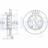 COMLINE ADC1489V - Disco de freno