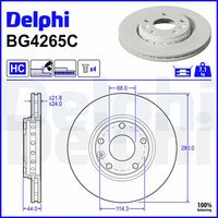 COMLINE ADC1585V - Disco de freno - Comline