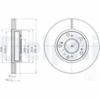 DELPHI TC1090 - Barra oscilante, suspensión de ruedas