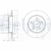 COMLINE ADC1228 - Disco de freno - COATED