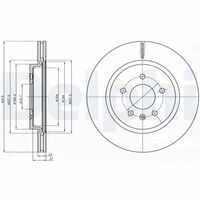 COMLINE ADC1156V - Disco de freno - Comline