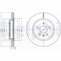 COMLINE ADC1156V - Disco de freno - Comline