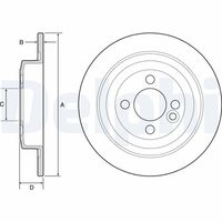 COMLINE ADC1787V - Disco de freno - Comline