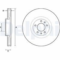COMLINE ADC2731V - Disco de freno - Comline