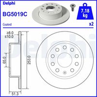 COMLINE ADC1497 - Disco de freno - Comline