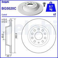COMLINE ADC1497 - Disco de freno - Comline