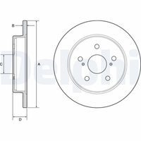 COMLINE ADC2946 - Disco de freno - Comline