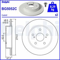 COMLINE ADC5093 - Disco de freno - Comline