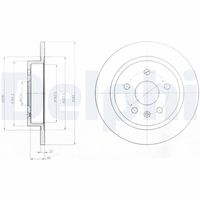COMLINE ADC1145 - Disco de freno - COATED