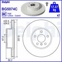 COMLINE ADC5108V - Disco de freno - Comline