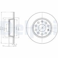 COMLINE ADC1497 - Disco de freno - COATED